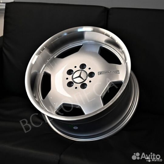 Диски R19 AMG monoblock 5-112 разноширокие mercede