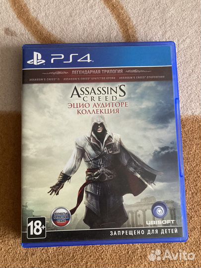 Assassins creed Эцио ps4