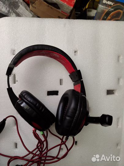 Игровые стереонаушники с микрофоном sven AP-G857MV