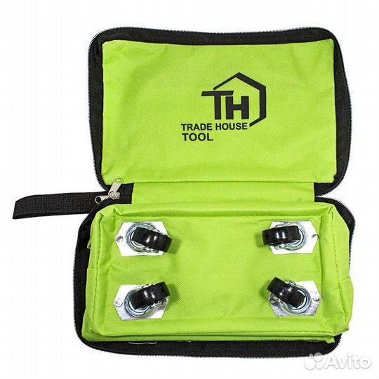 Сумка хозяйственная на 4 колесах с ручками и боков