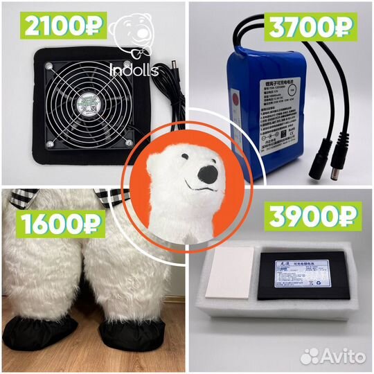 Вентилятор для надувного костюма, мотор, кулер