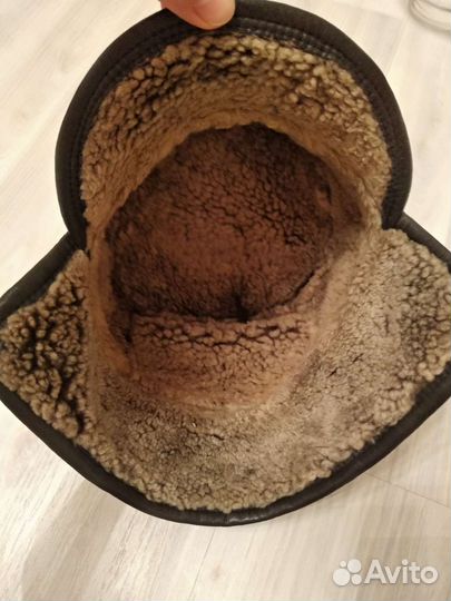 Мужская зимняя меховая шапка с мехом