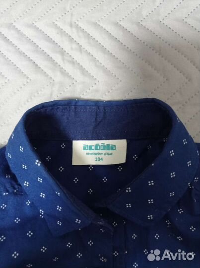 Рубашка для мальчика 104