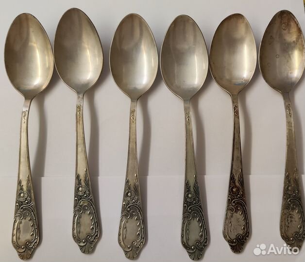 Ложка столовая серебро