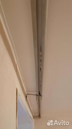 Карниз гардина 2 рядная