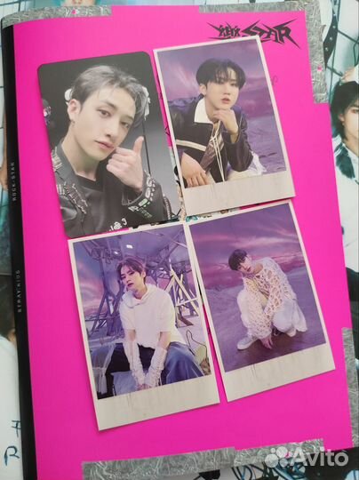 Карты stray kids rock star