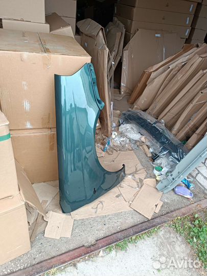 Крыло правое приора серо сине зеленый (Сочи) 360