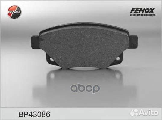 Колодки тормозные дисковые BP43086 fenox