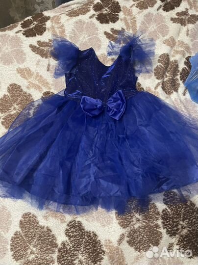 Платье праздничное на девочку от года до 7 лет