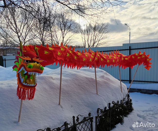 Китайский дракон, на заказ, парад, подвесной