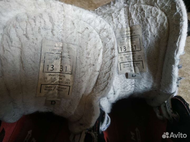 Коньки хоккейные