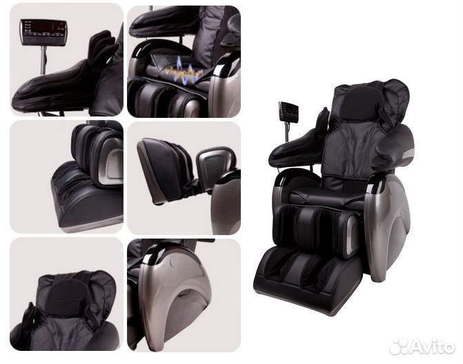 Массажное кресло Gess symphonie black