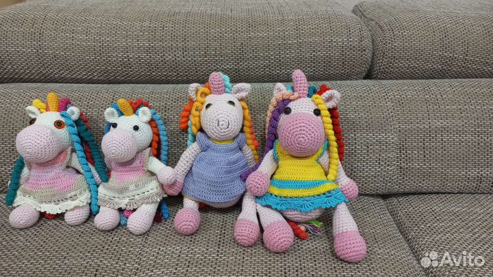Вязаные игрушки ручной работы