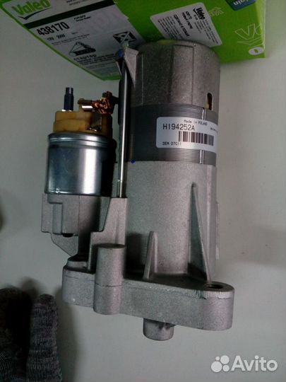 Стартер Valeo на renault / opel