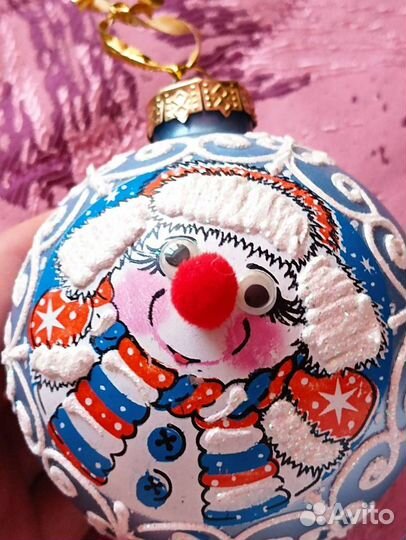 Шары на ёлку, стекло