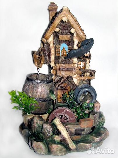 Декоративный фонтан водопад