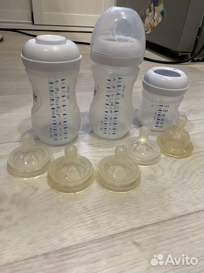Бутылочки для кормления avent