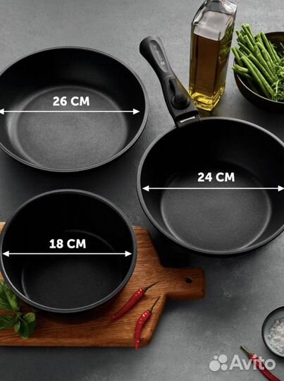 Новый набор посуды Polaris EasyKeep-4DG 4 предмета