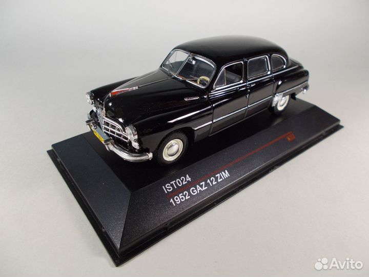 Автолегенды Газ 12 Зим 1/43 IST