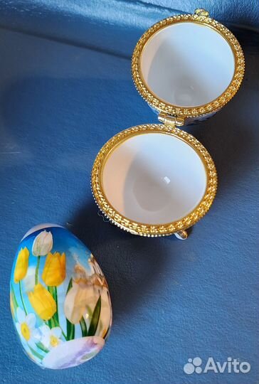 Пасхальное яйцо шкатулка