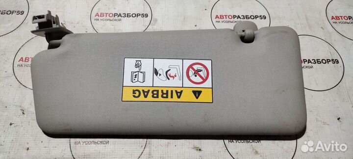 Солнцезащитный козырек renault fluence