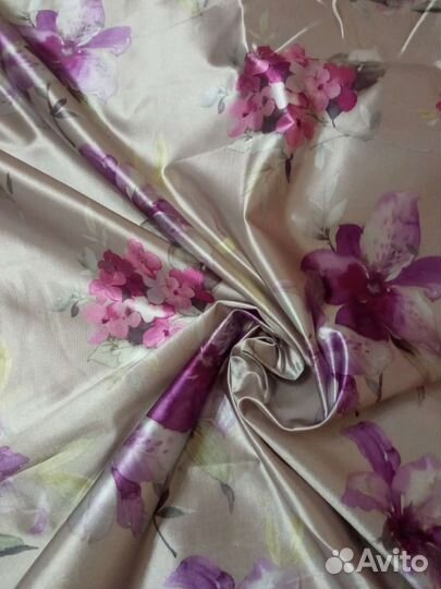 Ткань для штор сатен
