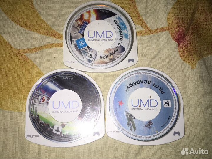 3 игры для PsP 2008