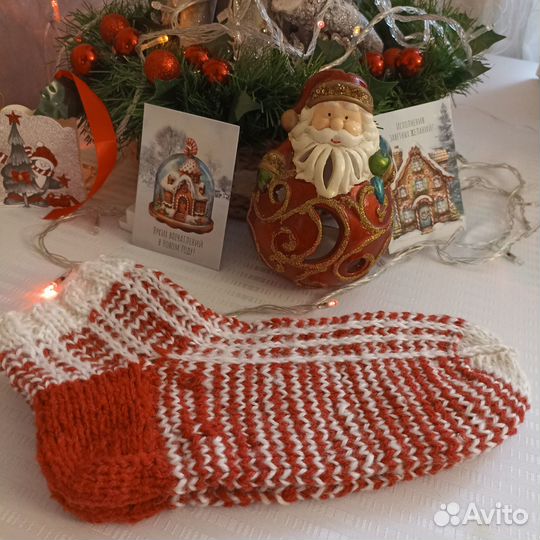 Продам вязаные шерстяные носки