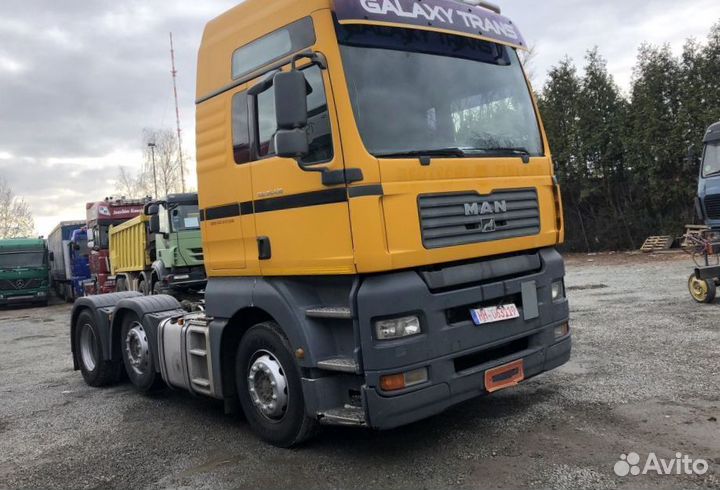 Разбираем европейский грузовик MAN, TGA 2000-2008