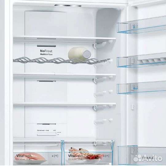 Двухкамерные холодильники Bosch KGN49xwea