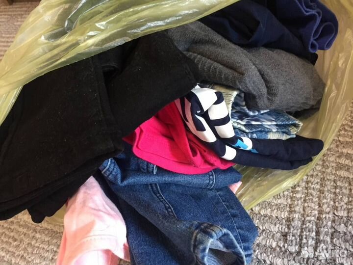 Вещи пакетом для девочки на 122-134