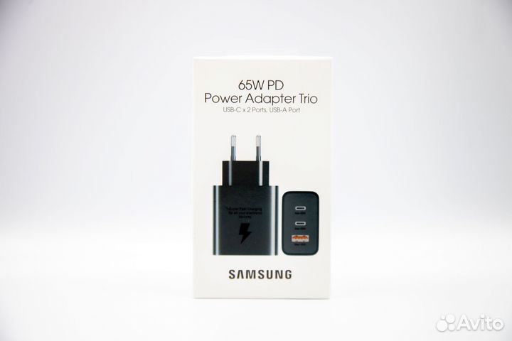 Адаптер Samsung Trio 65W