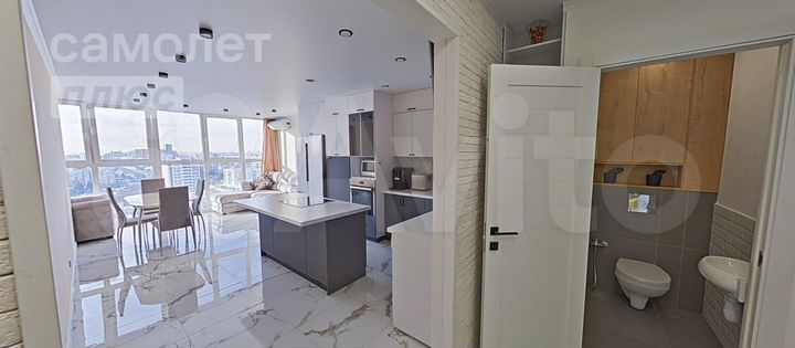 3-к. квартира, 85,6 м², 24/25 эт.