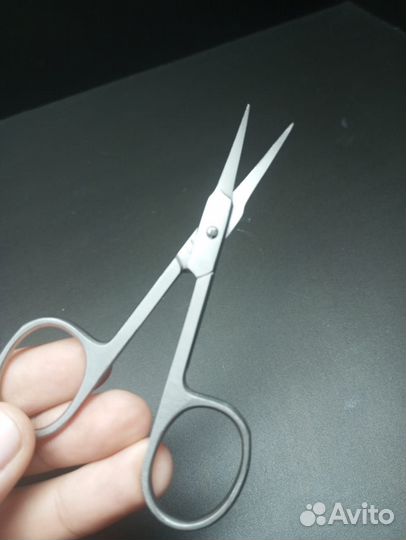 Ножницы маникюрные изогнутые для кутикулы