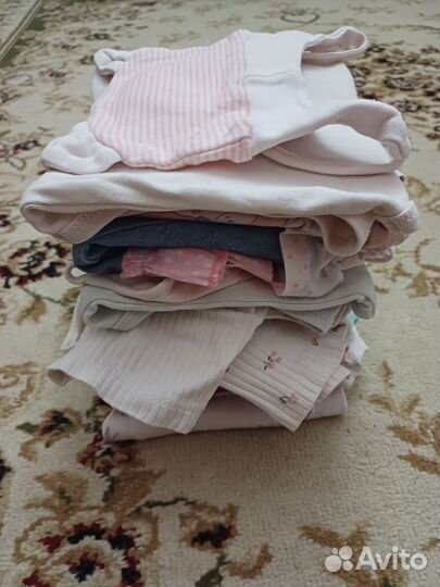 Вещи пакетом на малышку