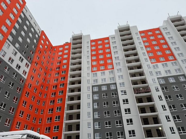 2-к. квартира, 50,6 м², 4/17 эт.