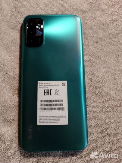 Xiaomi Redmi Note 10T, 4/128 ГБ