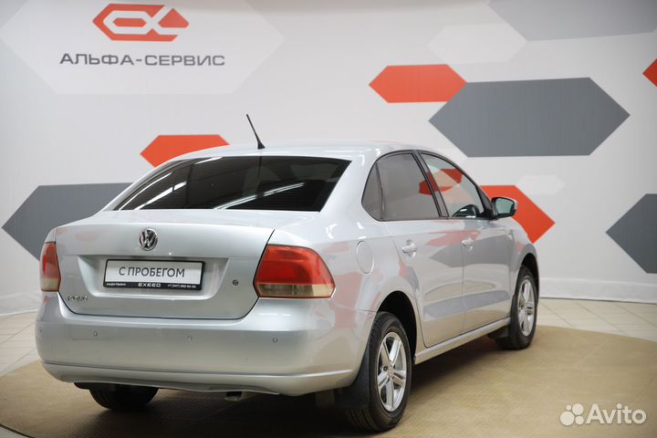 Volkswagen Polo 1.6 AT, 2013, 153 566 км
