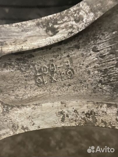 Оригинальный диск KIA R16