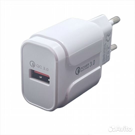 Сзу jokade JB019 1*USB 5A 18W QC3.0 White