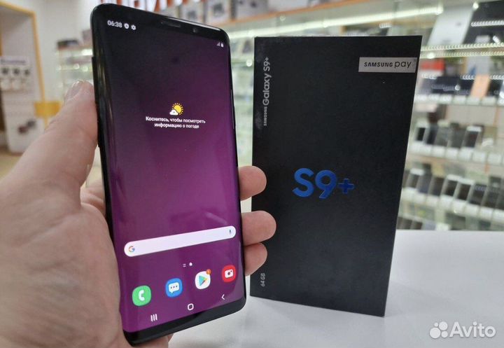 Samsung Galaxy S9 Plus, 6/64 ГБ