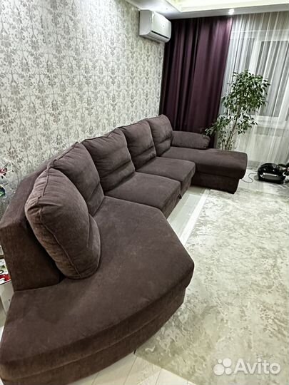 Большой угловой диван раскладной бу
