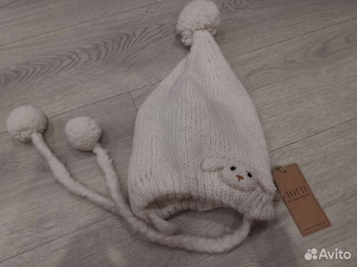 Шапка зимняя для девочки 50 52