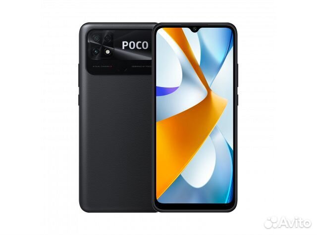 Xiaomi Poco C40 3/32GB Черный