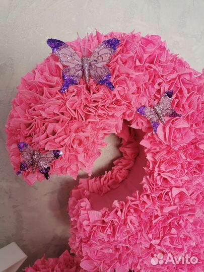 Цифра 3 на день рождения 49 см