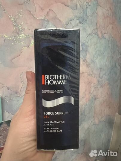 Biotherm homme force supreme gel