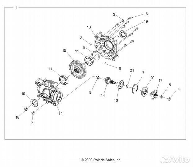 3234776 Гайка / NUT-HEX M16 X 2.0
