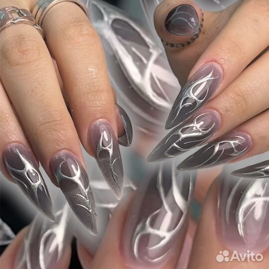 Маникюр с покрытием гель-лаком