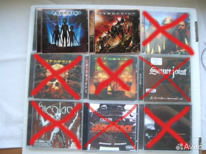 Музыкальные CD диски Rock,Metal,Alternative