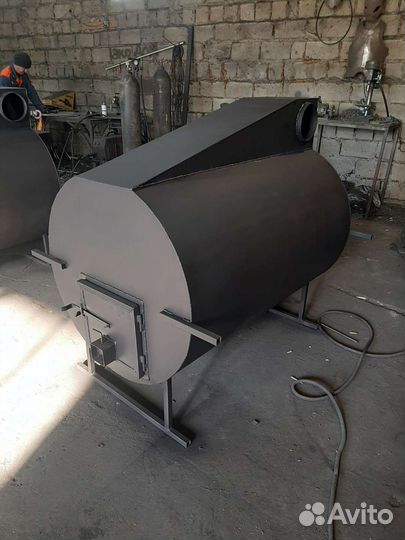 Печь-пушка длительного горения Мартен